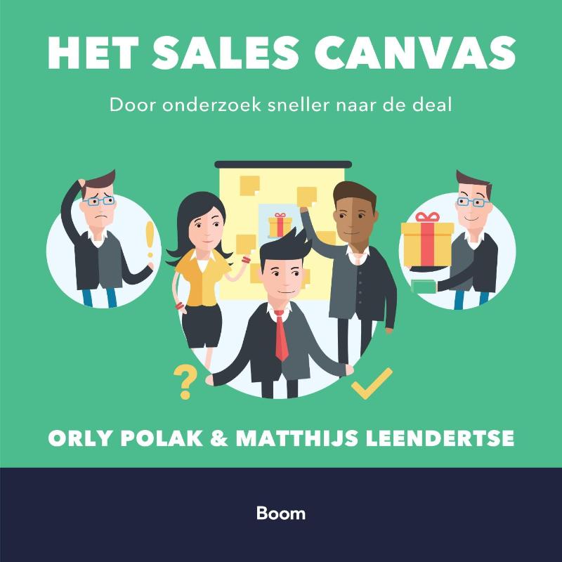 Boek Cover Het sales canvas | Orly Polak en Matthijs Leendertse | BOOM