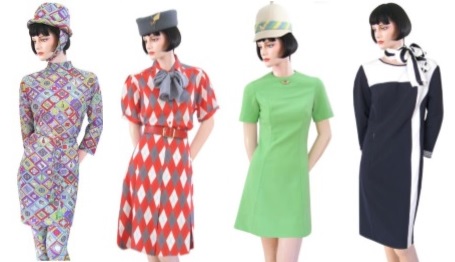 Fly me to the moon: stewardessen outfits in Kunsthal Rotterdam